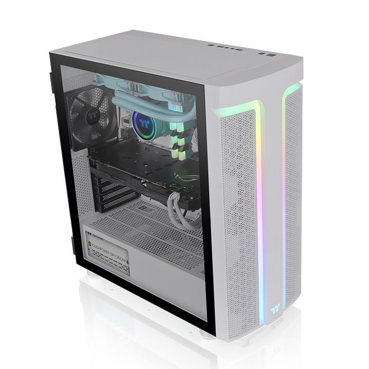 Thermaltake H590 TG Snow ARGB Tempered Glass White Thermaltake H590 TG Snow ARGB Tempered Glass White