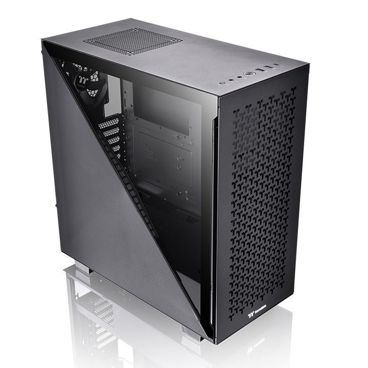 Thermaltake Divider 300 TG Air Tempered Glass Black