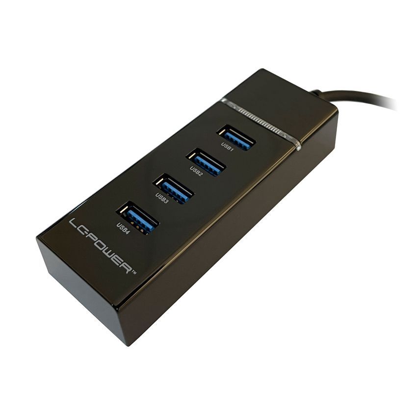 LC Power LC-HUB-U3-4 USB hub Black LC Power LC-HUB-U3-4 USB hub Black
