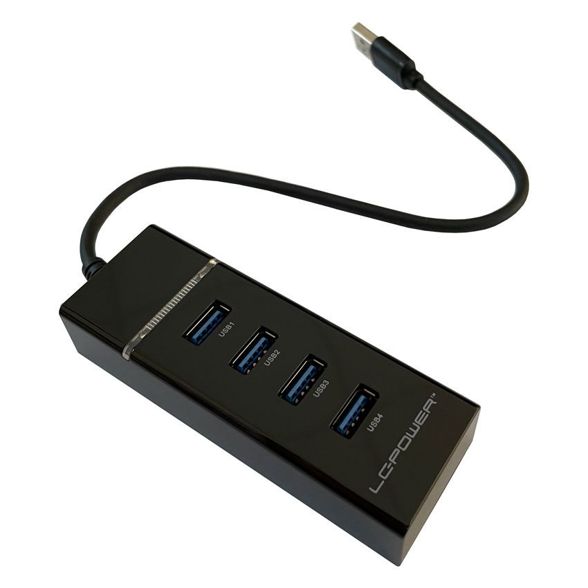 LC Power LC-HUB-U3-4 USB hub Black LC Power LC-HUB-U3-4 USB hub Black