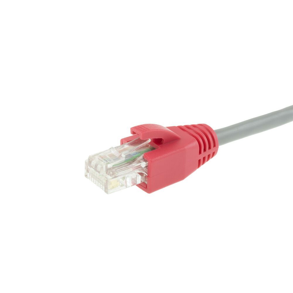 ACT RJ45 boot for 8.0 mm cable 25db Red