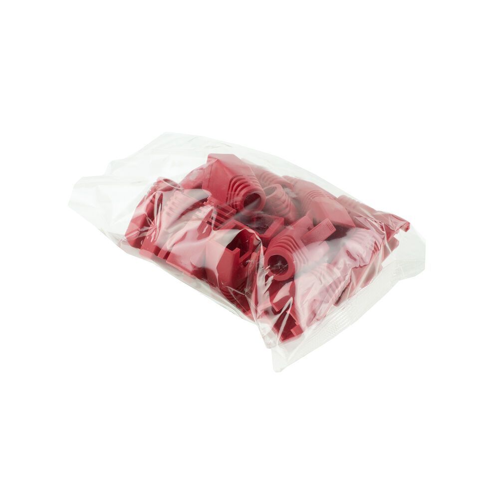 ACT RJ45 boot for 8.0 mm cable 25db Red