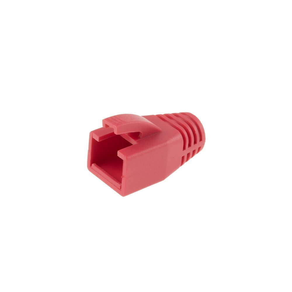 ACT RJ45 boot for 8.0 mm cable 25db Red