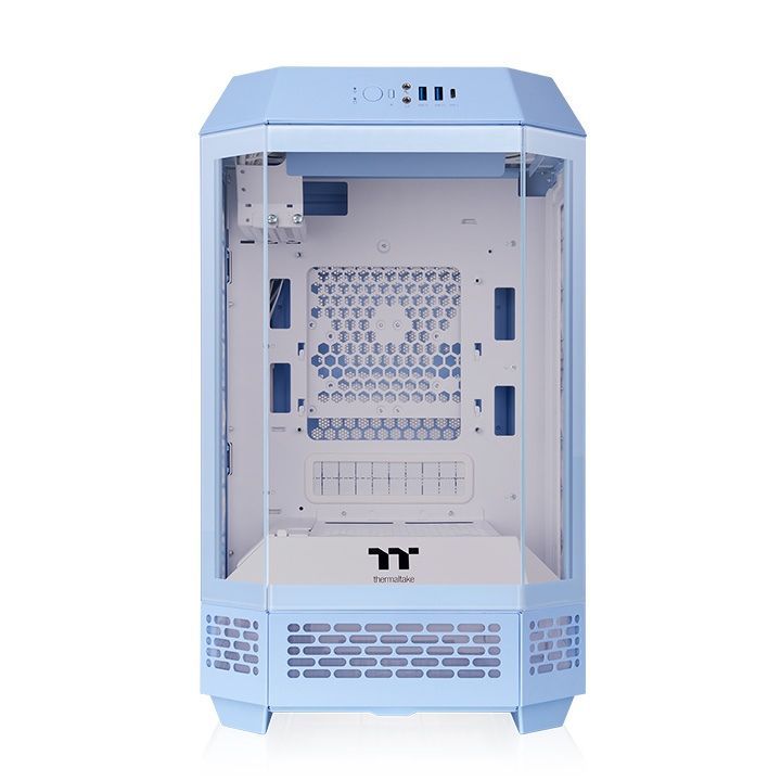 Thermaltake The Tower 250 Mini Tower Chassis Tempered Glass Hydrangea Blue