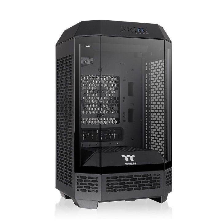 Thermaltake The Tower 250 Mini Tower Chassis Tempered Glass Black Thermaltake The Tower 250 Mini Tower Chassis Tempered Glass Black