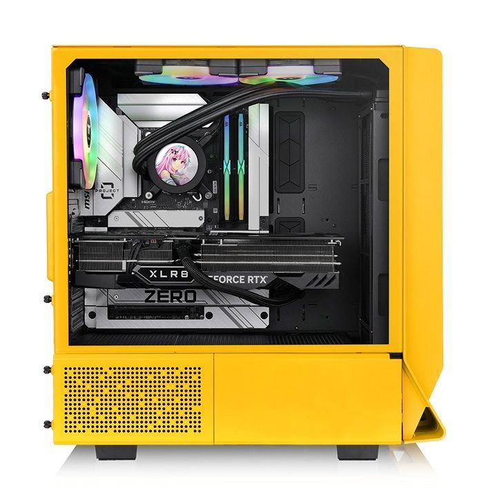 Thermaltake Ceres 350 MX Tempered Glass Bublebee Thermaltake Ceres 350 MX Tempered Glass Bublebee