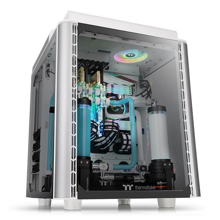 Thermaltake Level 20 HT Tempered Glass Snow Edition White Thermaltake Level 20 HT Tempered Glass Snow Edition White