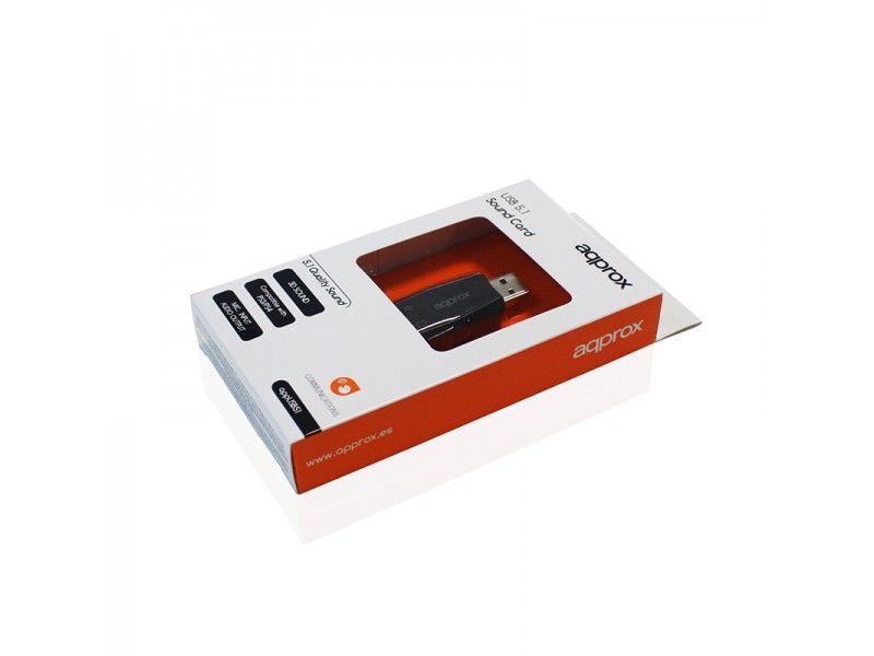 Approx APPUSB51 5.1 USB Hangkártya Approx APPUSB51 5.1 USB Hangkártya