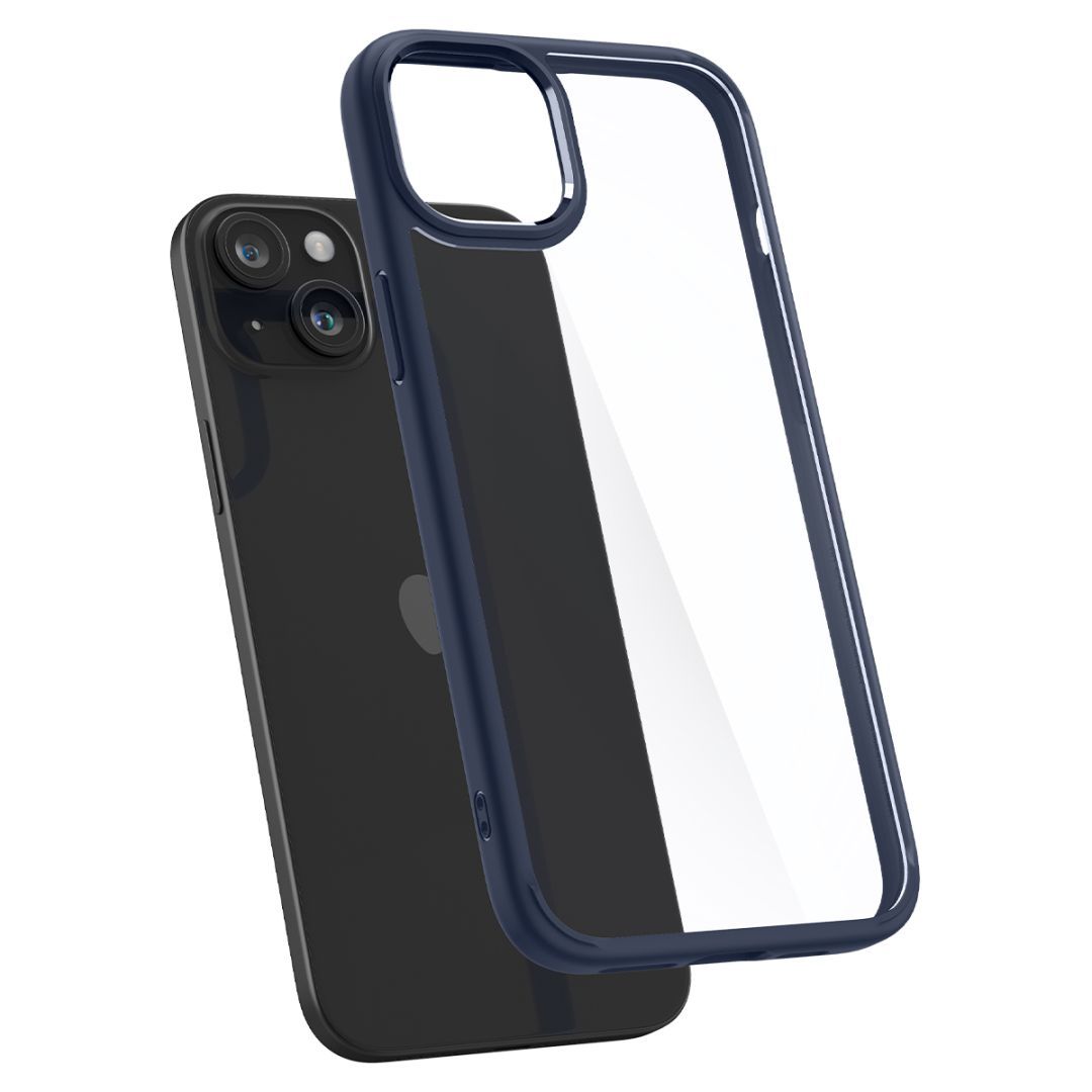 Spigen iPhone 15 Case Ultra Hybrid Navy Blue Spigen iPhone 15 Case Ultra Hybrid Navy Blue