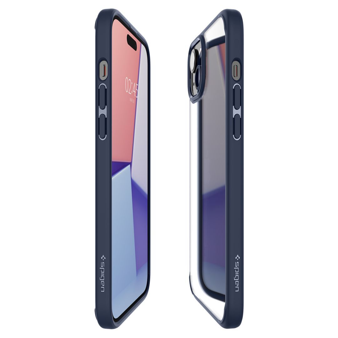 Spigen iPhone 15 Case Ultra Hybrid Navy Blue Spigen iPhone 15 Case Ultra Hybrid Navy Blue