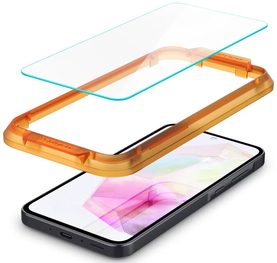 Spigen Glass tR AlignMaster Samsung Galaxy A35 2 Pack Spigen Glass tR AlignMaster Samsung Galaxy A35 2 Pack