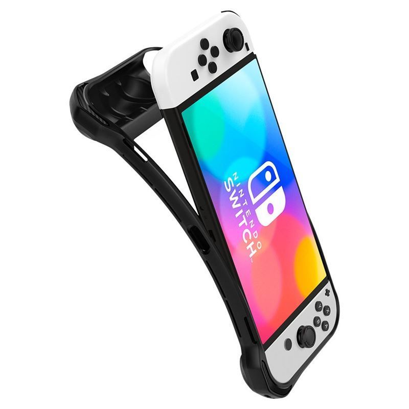 Spigen Rugged Armor Nintendo Switch OLED Black Spigen Rugged Armor Nintendo Switch OLED Black