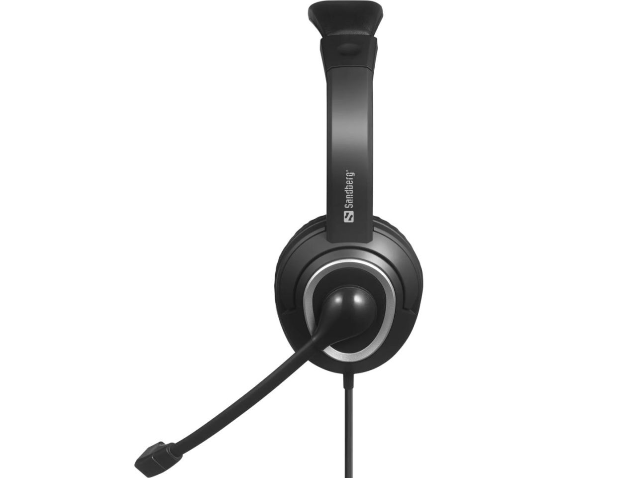 Sandberg USB-C Chat Headset Black Sandberg USB-C Chat Headset Black