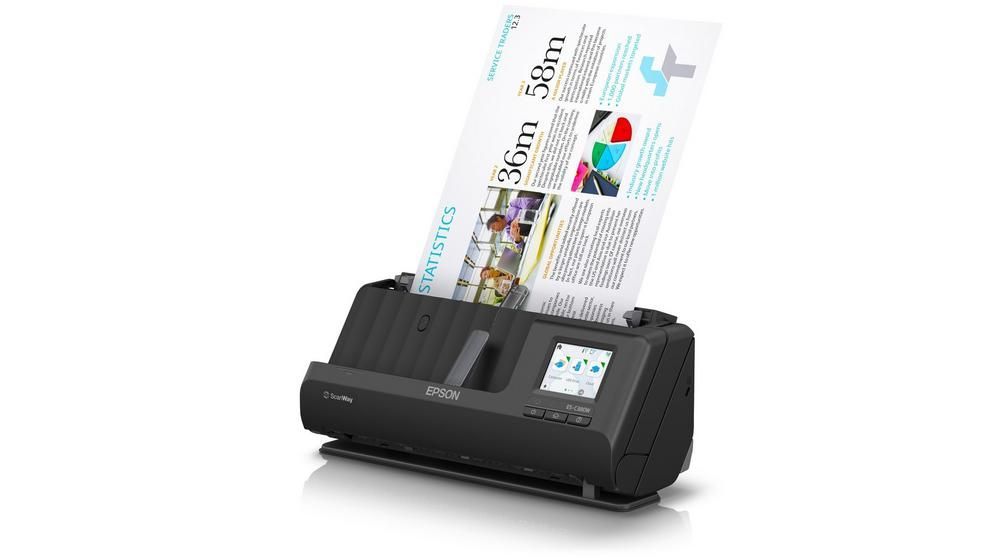 Epson WorkForce ES-C380W Lapáthúzós Szkenner Black Epson WorkForce ES-C380W Lapáthúzós Szkenner Black