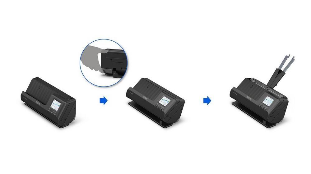 Epson WorkForce ES-C380W Lapáthúzós Szkenner Black Epson WorkForce ES-C380W Lapáthúzós Szkenner Black