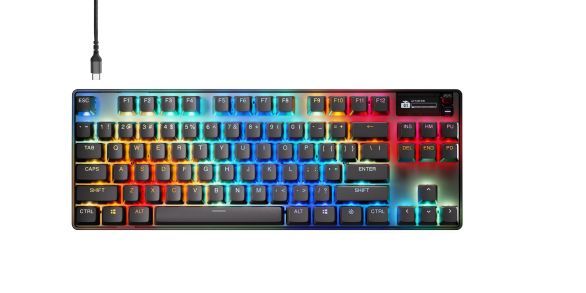 Steelseries Apex Pro TKL Gen 3 Gaming Keyboard Black UK Steelseries Apex Pro TKL Gen 3 Gaming Keyboard Black UK