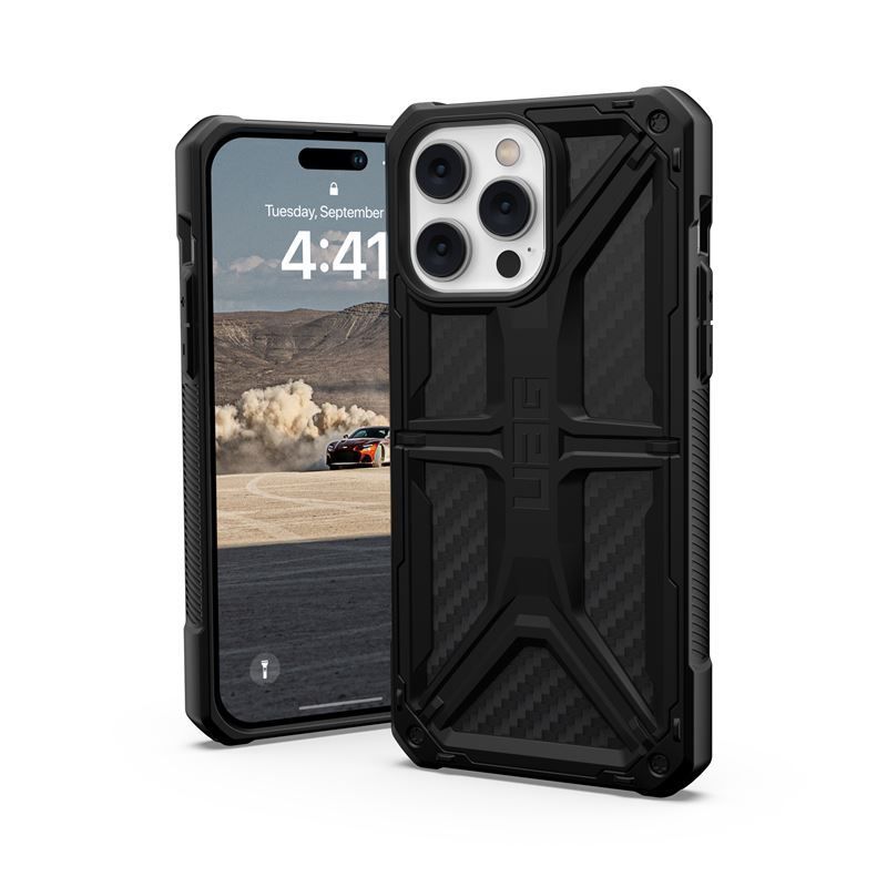 UAG Monarch, carbon fiber - iPhone 14 Pro Max UAG Monarch, carbon fiber - iPhone 14 Pro Max