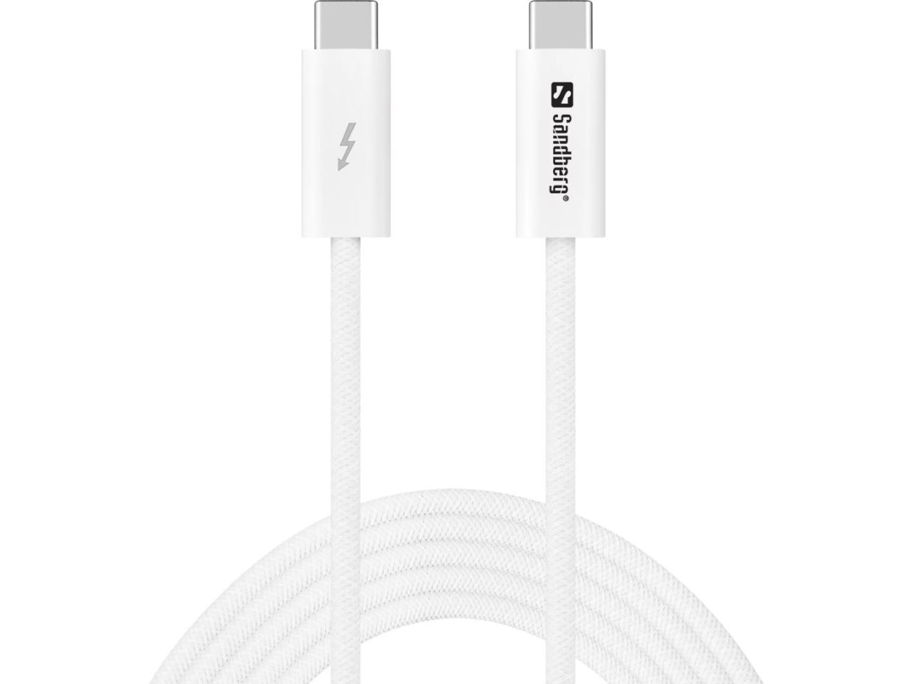 Sandberg USB-C 240W Cable 2m White Sandberg USB-C 240W Cable 2m White