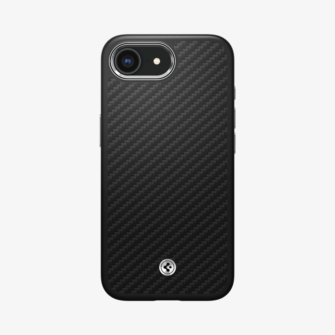 Spigen Enzo Aramid MagSafe case for iPhone 16e Matte Black