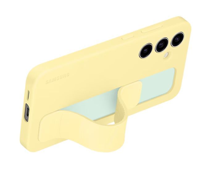 Samsung Galaxy S24 FE Standing Grip Case Yellow