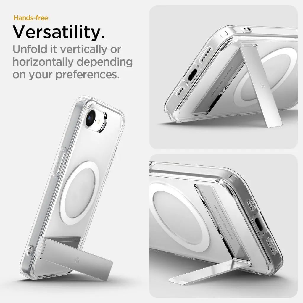 Spigen Ultra Hybrid S MagSafe iPhone 16e Clear White