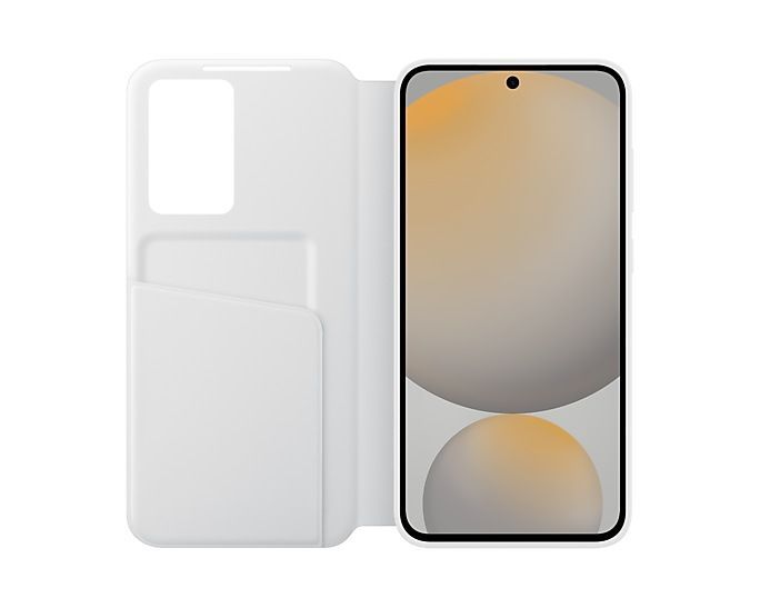 Samsung Galaxy S24 FE Smart View Wallet Case White Samsung Galaxy S24 FE Smart View Wallet Case White