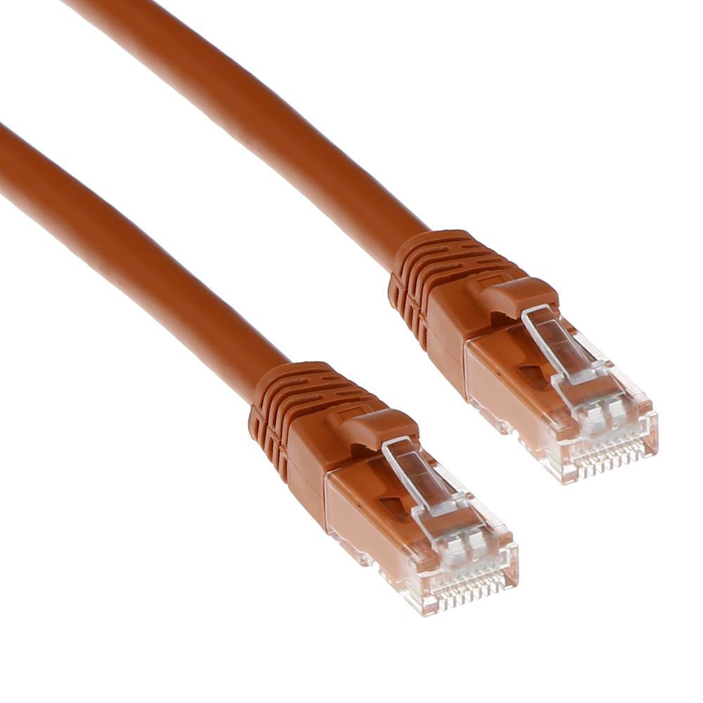 ACT CAT6 U-UTP Patch Cable 5m Brown ACT CAT6 U-UTP Patch Cable 5m Brown