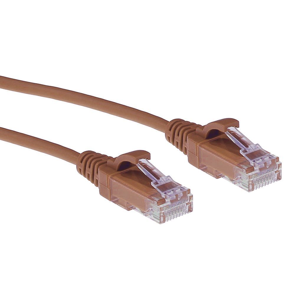 ACT CAT6 U-UTP Patch Cable 3m Brown ACT CAT6 U-UTP Patch Cable 3m Brown