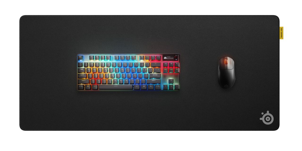 Steelseries QcK Perf XL - Control Egérpad Black