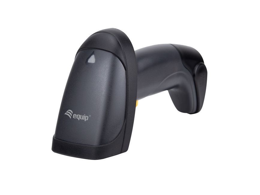 EQuip Wireless 1D Laser Barcode Scanner Long Distance with Stand Vonalkódolvasó Black EQuip Wireless 1D Laser Barcode Scanner Long Distance with Stand Vonalkódolvasó Black
