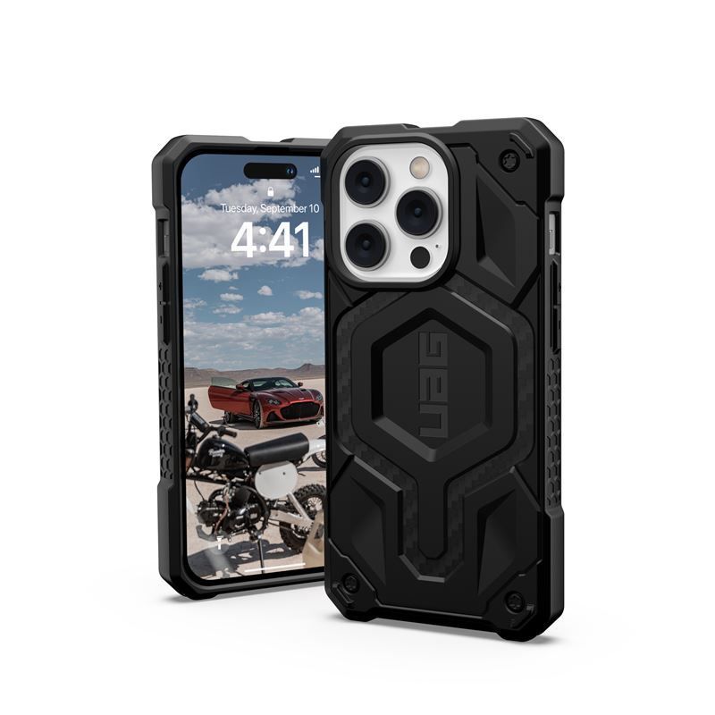 UAG Monarch Pro MagSafe, carbon fiber - iPhone 14 Pro UAG Monarch Pro MagSafe, carbon fiber - iPhone 14 Pro