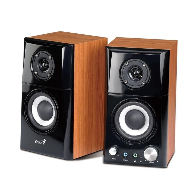 Genius SP-HF500A II 2.0 Speaker Wood Genius SP-HF500A II 2.0 Speaker Wood