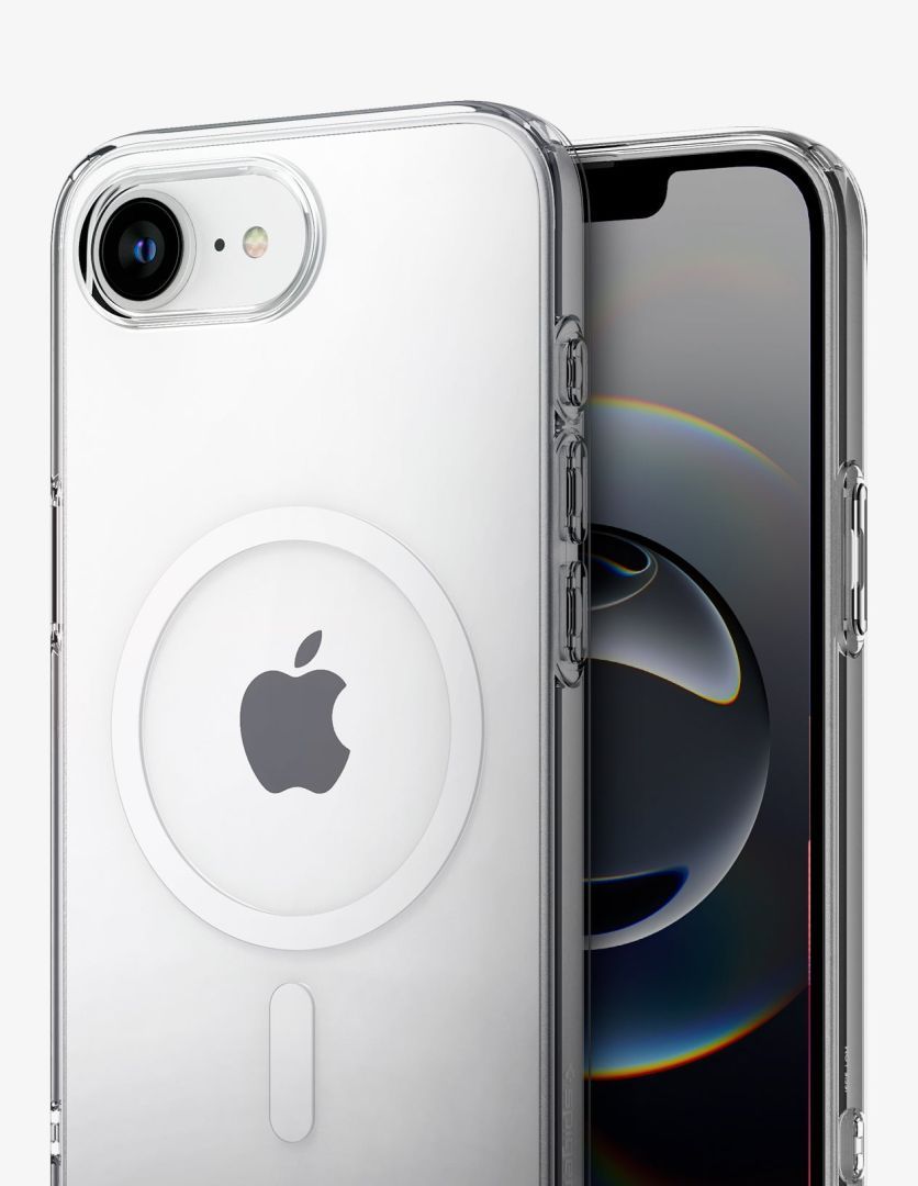 Spigen Liquid Crystal MagSafe iPhone 16e Clear White Spigen Liquid Crystal MagSafe iPhone 16e Clear White