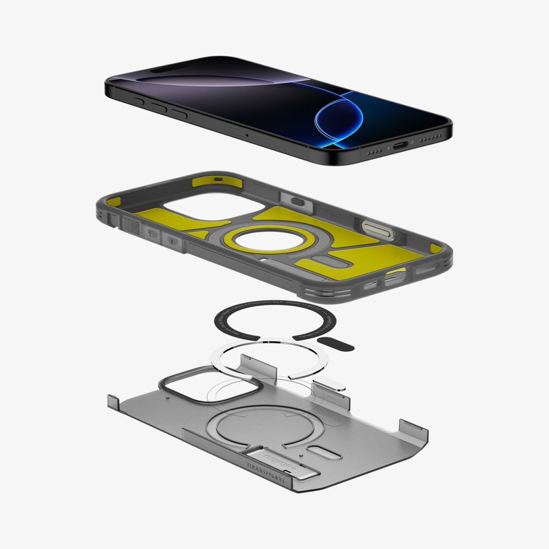 Spigen Tough Armor T MagSafe iPhone 16 Pro Max Frost Black