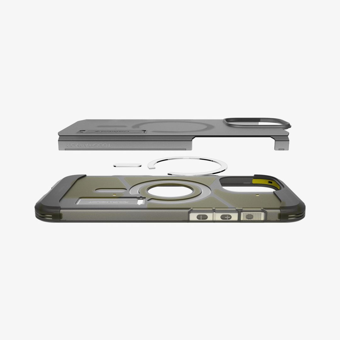 Spigen Tough Armor T MagSafe iPhone 16 Pro Max Frost Black