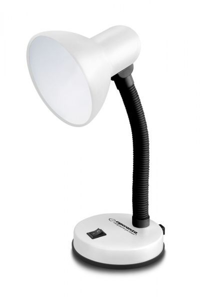 Esperanza E27 Vega Desk Lamp White Esperanza E27 Vega Desk Lamp White