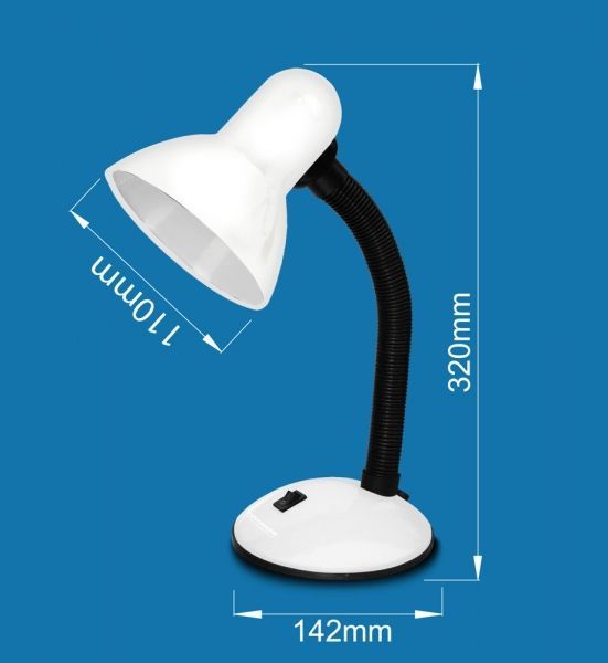 Esperanza E27 Arcturus Desk Lamp Black Esperanza E27 Arcturus Desk Lamp Black