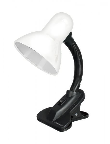 Esperanza Procyon E27 Desk Lamp White Esperanza Procyon E27 Desk Lamp White