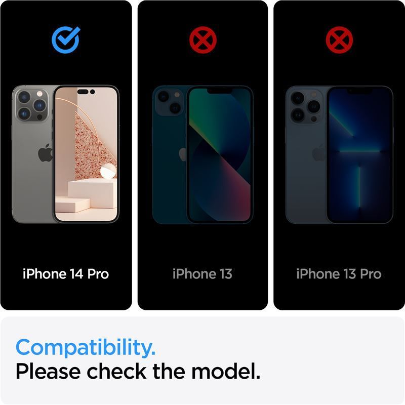 Spigen tR Align Master 2 Pack, FC black - iPhone 14 Pro Spigen tR Align Master 2 Pack, FC black - iPhone 14 Pro