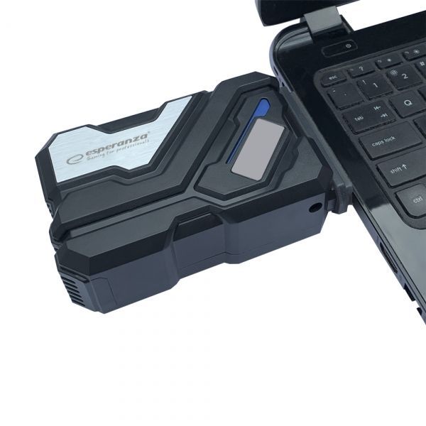 Esperanza Norte Notebook Hűtő Black Esperanza Norte Notebook Hűtő Black