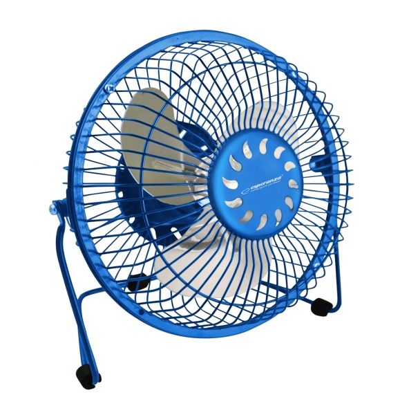 Esperanza 6" Yugo USB Fan Blue Esperanza 6" Yugo USB Fan Blue