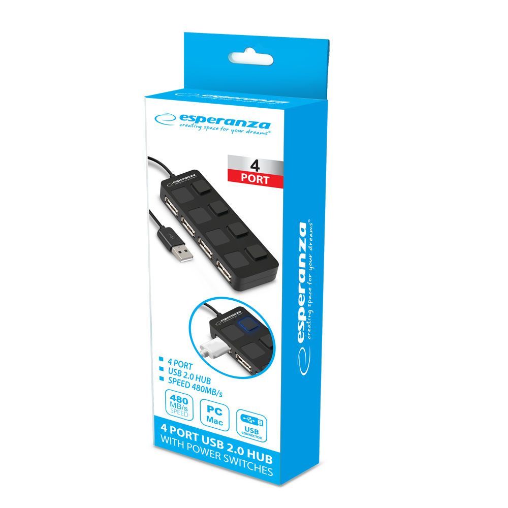 Esperanza EA161 4port USB Hub Esperanza EA161 4port USB Hub