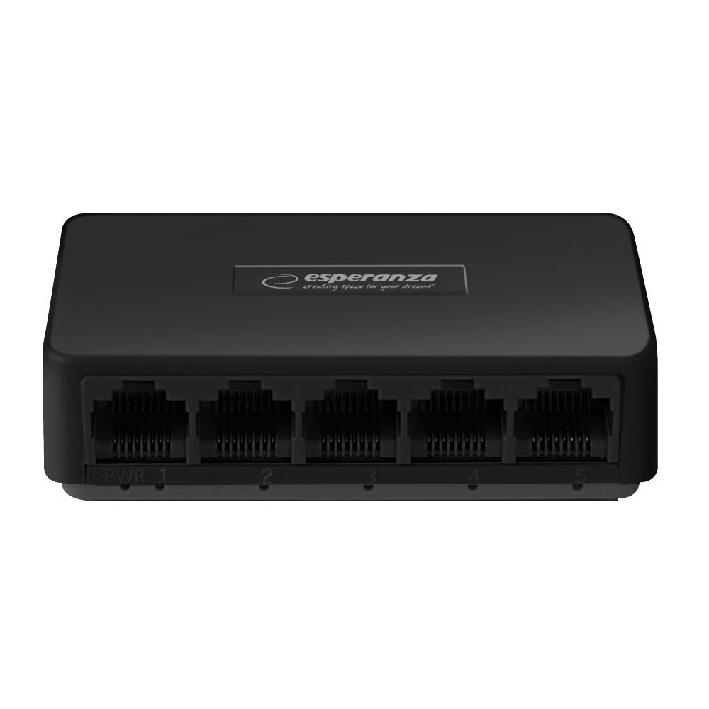 Esperanza ENS101 Flux 5 Port Ethernet Switch Esperanza ENS101 Flux 5 Port Ethernet Switch