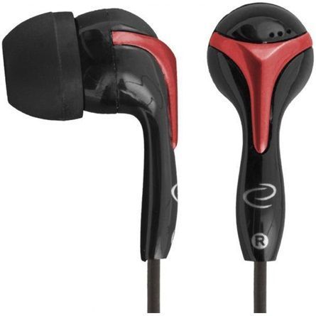 Esperanza In-Ear Stereo Earphones Black/Red Esperanza In-Ear Stereo Earphones Black/Red