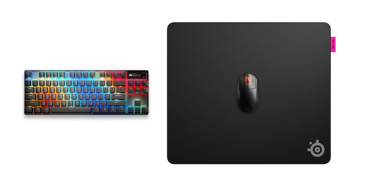 Steelseries QcK Perf L - Speed Egérpad Black