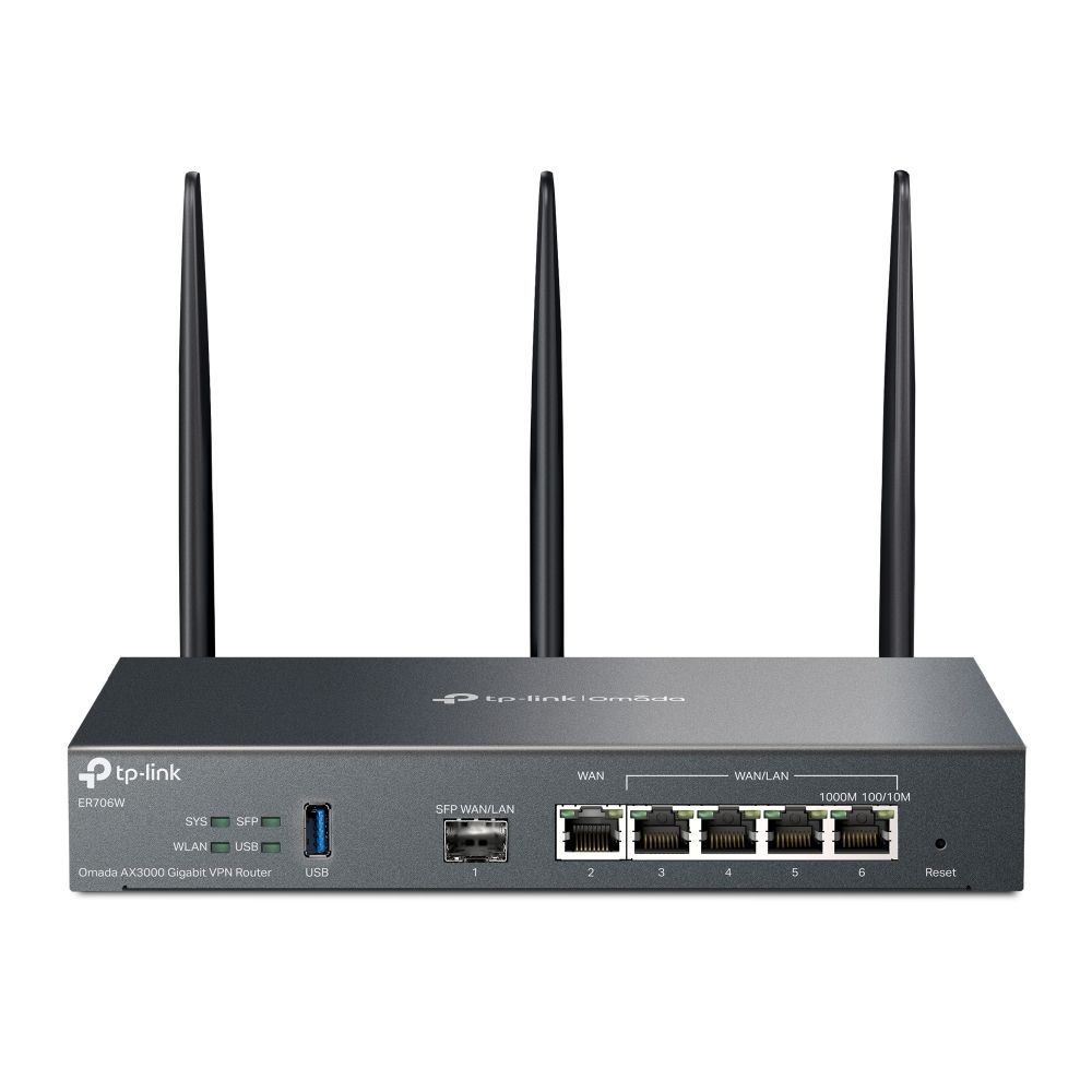 TP-Link ER706W Omada AX3000 Gigabit VPN Router TP-Link ER706W Omada AX3000 Gigabit VPN Router