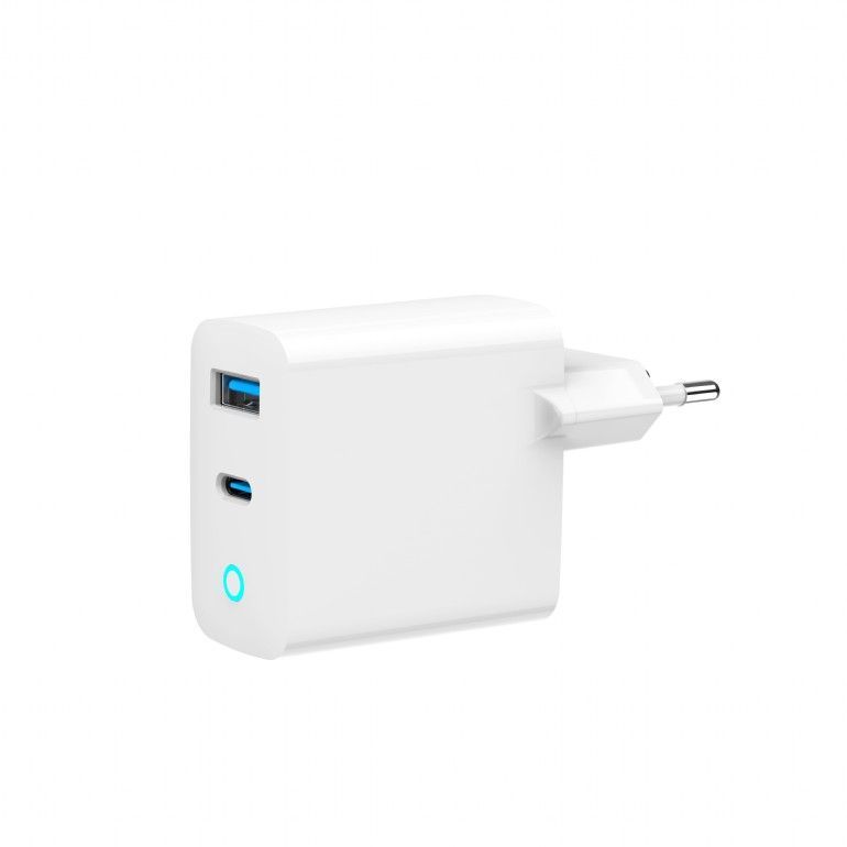 Gembird 2-Port 30W USB Fast Charger White Gembird 2-Port 30W USB Fast Charger White