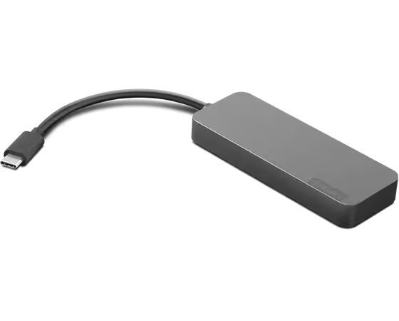 Lenovo USB-C to 4 Port USB-A Hub Iron Gray Lenovo USB-C to 4 Port USB-A Hub Iron Gray