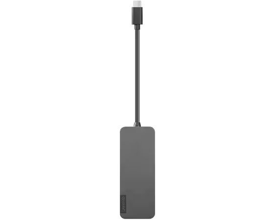Lenovo USB-C to 4 Port USB-A Hub Iron Gray Lenovo USB-C to 4 Port USB-A Hub Iron Gray