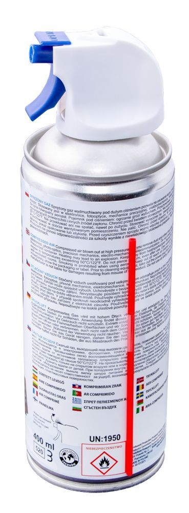 Esperanza ES120 Sűrített Levegő Spray 400ml Esperanza ES120 Sűrített Levegő Spray 400ml